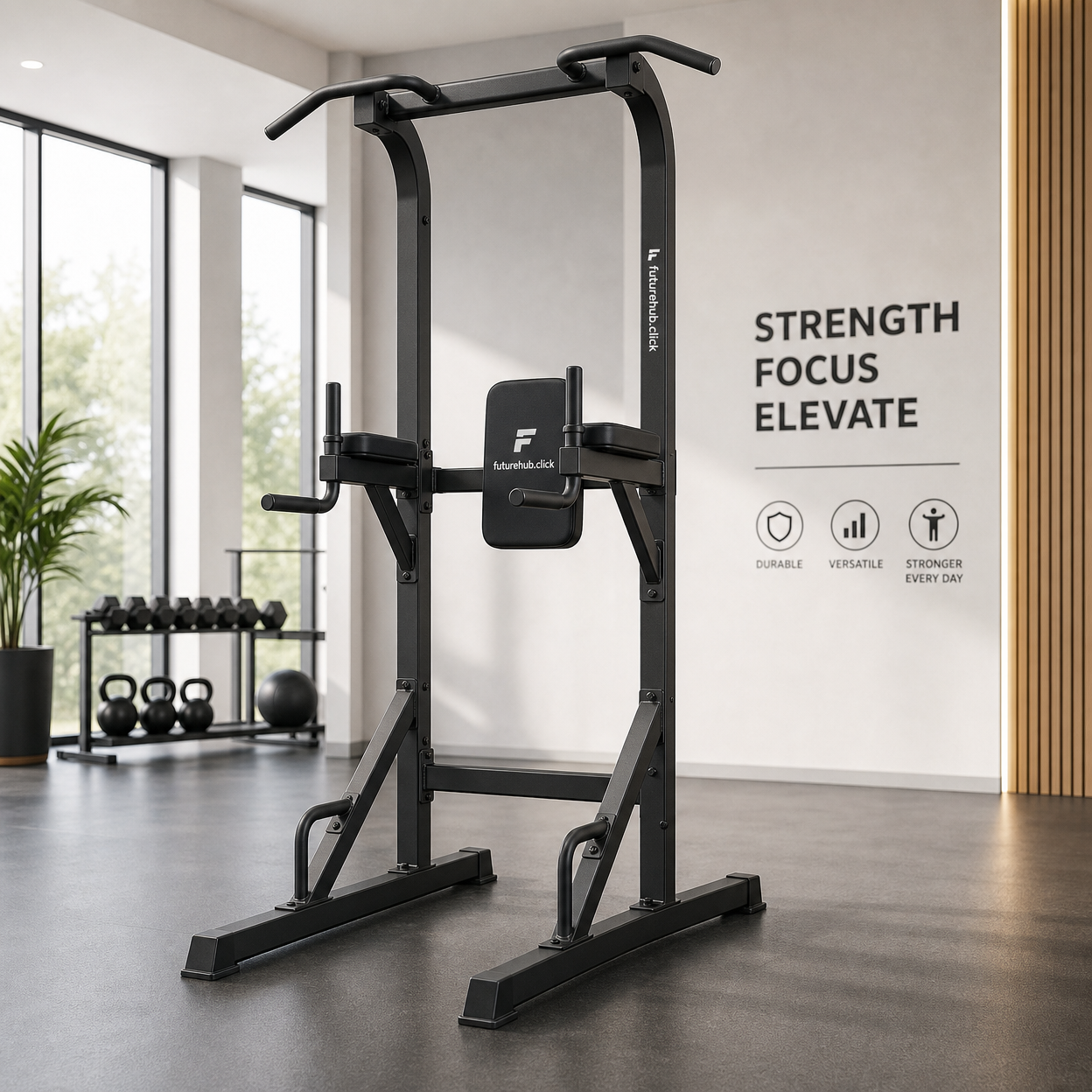 Power Tower Pull Up Station